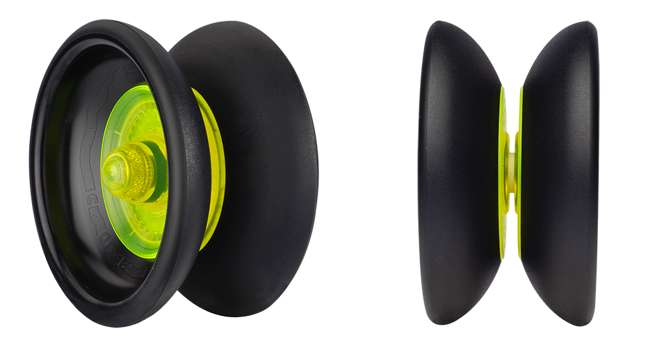 cobra-schwarz-gelb HENRYS Yoyo Lizard schwarz/gelb 2