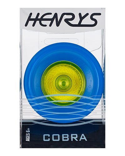 HENRYS Yoyo Lizard blau/gelb