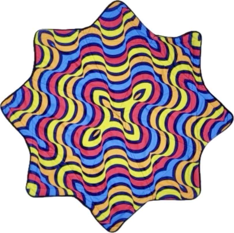 Jonglierteppich Spinning Star