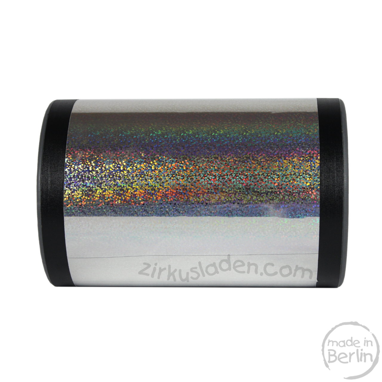Rolle-silber-schw Rola Bola Rolle silber glitzer/schwarz